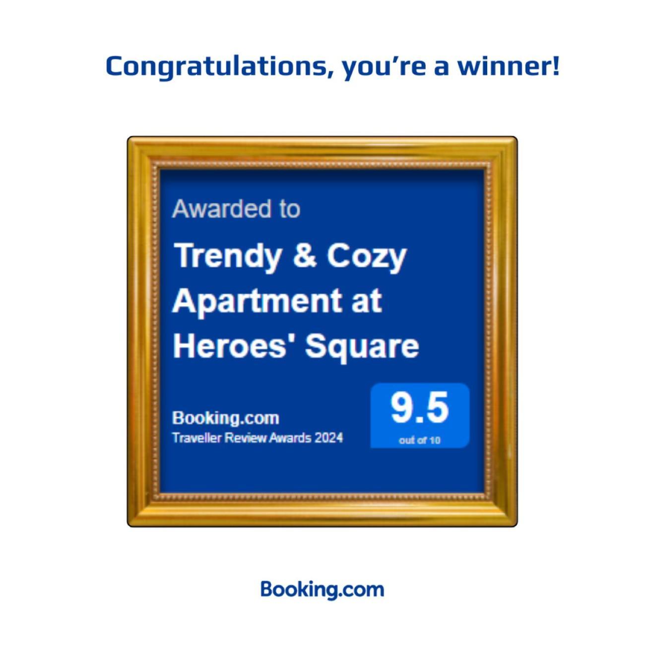 Trendy & Cozy Apartment At Heroes' Square Βουδαπέστη Εξωτερικό φωτογραφία