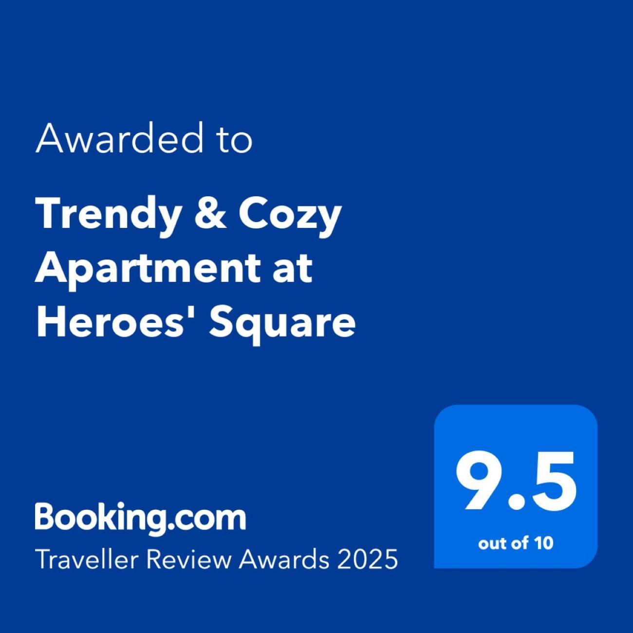 Trendy & Cozy Apartment At Heroes' Square Βουδαπέστη Εξωτερικό φωτογραφία